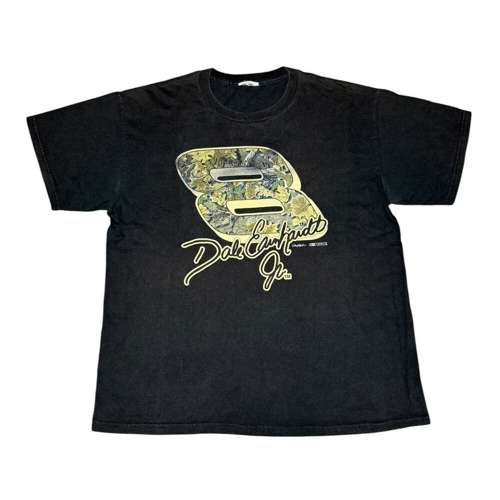 Vintage Nascar Dale Earnhardt Jr Camo T-Shirt